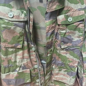 Vintage JCrew Camouflage coat jacket